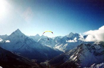 Paragliding in the Tien Shan