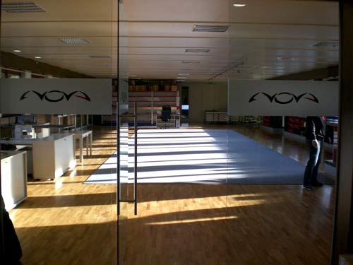 Nova's bright ad spacious new premises in terfens, Austria