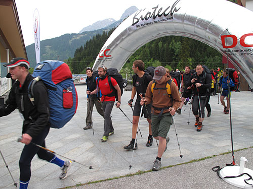 8am, and they're off! The first Bordairline race of 2011 leaves Werfenweng near Salzburg on 14 May 8am, and they're off! The first Bordairline race of 2011 leaves Werfenweng near Salzburg on 14 May