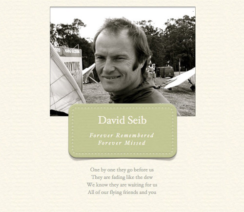 David Seib remembered