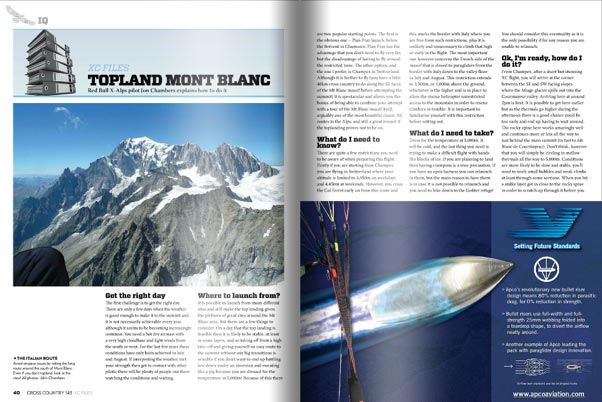 Jon Chambers explains how to top-land Mont Blanc in this extended XC Files Jon Chambers explains how to top-land Mont Blanc in this extended XC Files