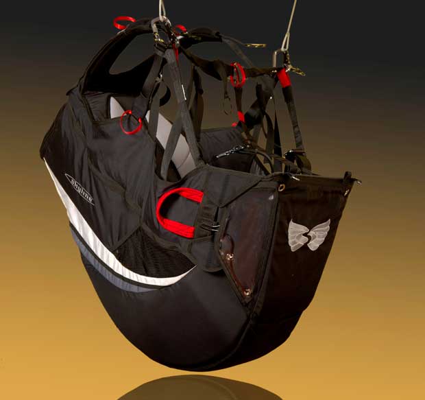 Skyline's updated Core paragliding harness Skyline's updated Core paragliding harness