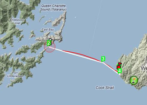 Across the Cook Strait