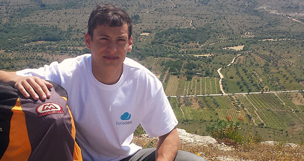 Hugo Ribeira at home in Portugal