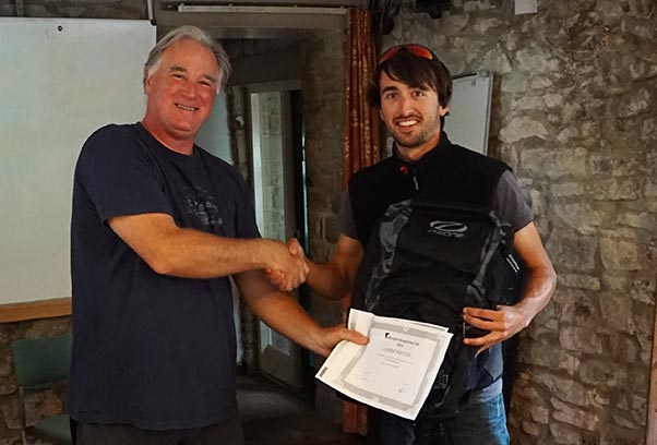 Overall winner Lawrie Noctor