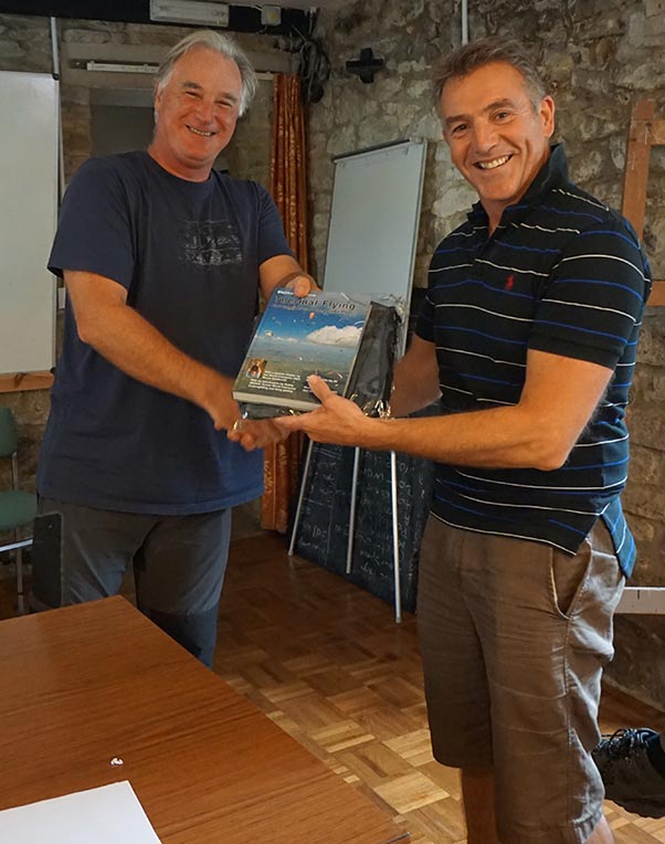 Best Club Pilot, Peter Hope.