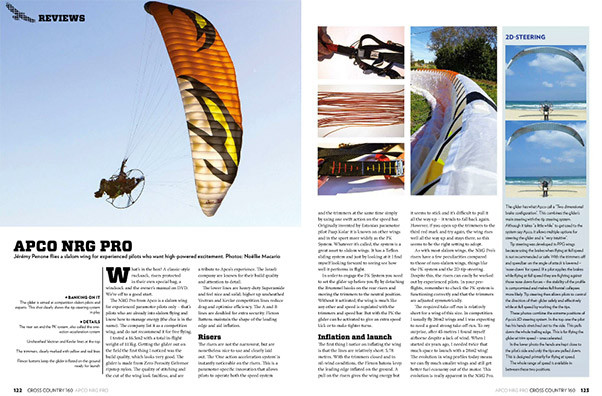 Jeff Goin flies the Apco NRG Pro