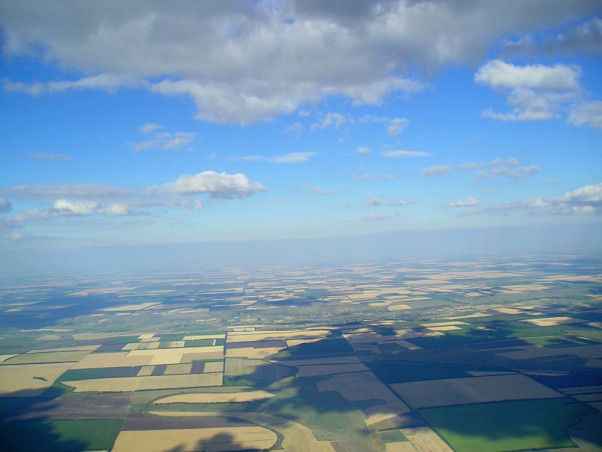 The Ukraine countryside – en route for 437km