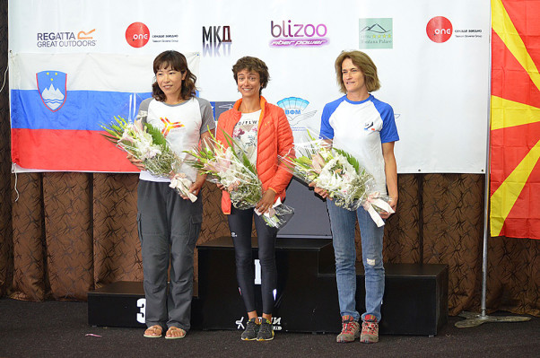 HG Pre Europeans 2015 womens' podium