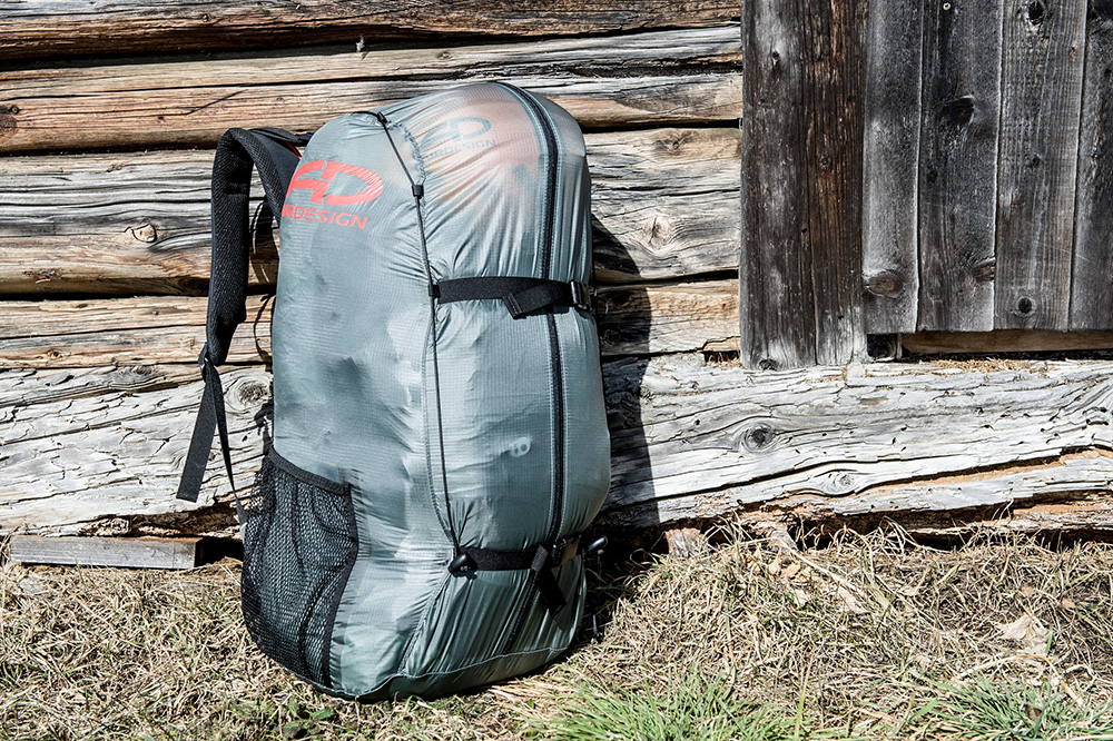 Lightweight paraglider rucksack from AirDesign | Cross Country Magazine –  In the Core since 1988