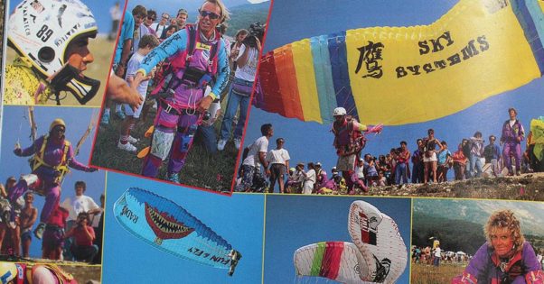 Paragliding in 1991