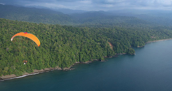 Paramotoring in Colombia Jeff Hamann