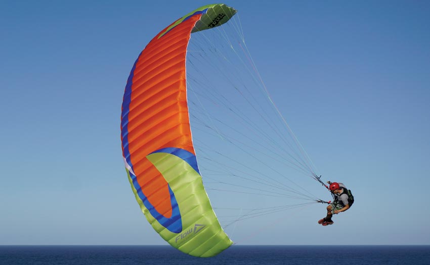 "More fun" Flow Yoti2 mini paraglider Cross Country Magazine