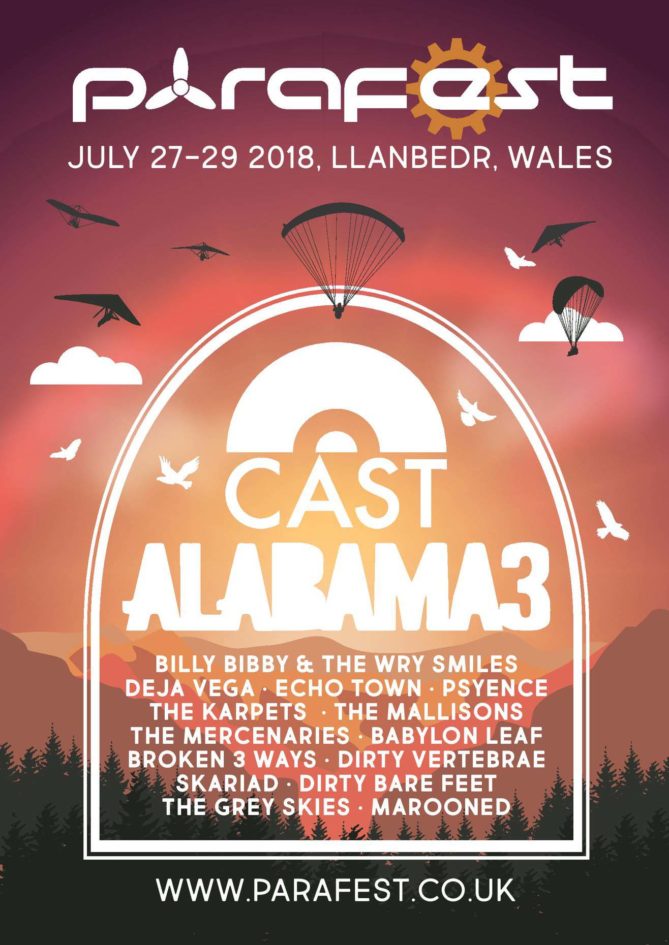 Parafest 2018 and Alabama 3