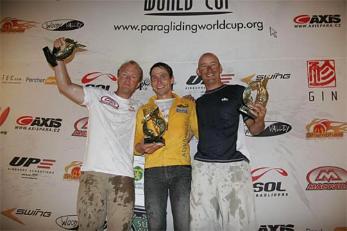 Helmut Eichholzer and Klaudia Bulgakow win Paragliding World Cup Bulgaria 2008