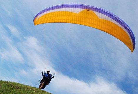 Sol Torck, the new DHV 2-3 paraglider from Brazil's paraglider manufacturer