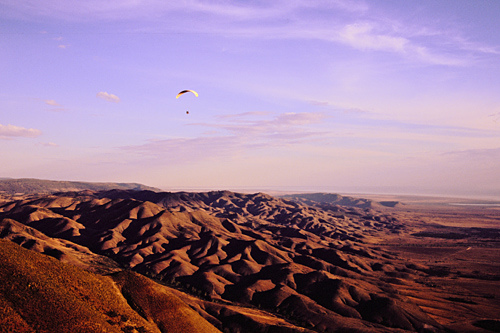 Paragliding in southern Australia - Photo:Kym Fielke