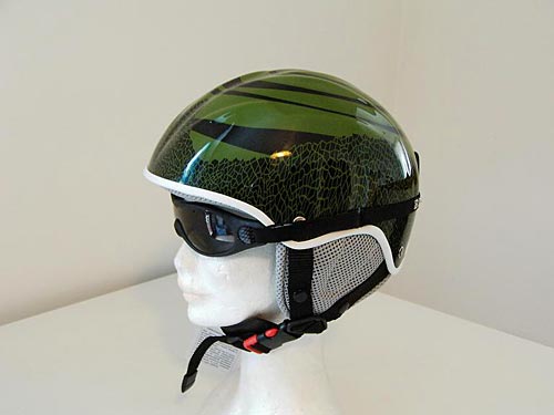 Montana Vertical's EN 966 certified Jump helmet in Snake design