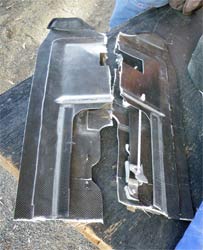 Catastrophic failure of Adam Parer's backplate which broke into three pieces