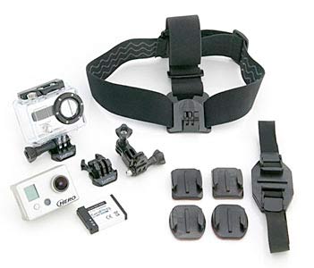 Go Pro HD Hero with mountings and accessories