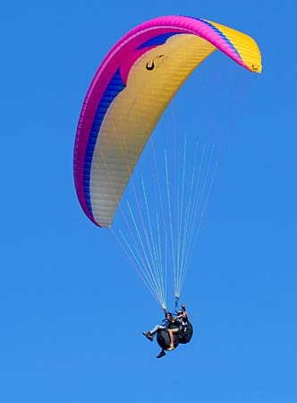 Sol Kangaroo 3 tandem paraglider. Photo: Fernando Pradi