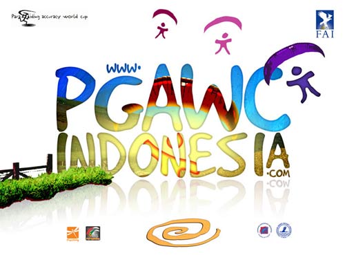 Paragliding Accuracy World Cup Indonesia 2010 poster
