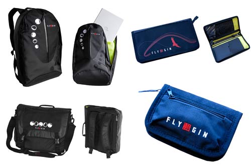 Gin Paragliders' range of everyday bags and wallets for 2010