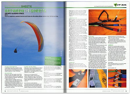 Cross Country Magazine Issue 130 Glider Review - Escape S'Pace