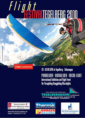 Flight Festival Tegelberg 2010 poster