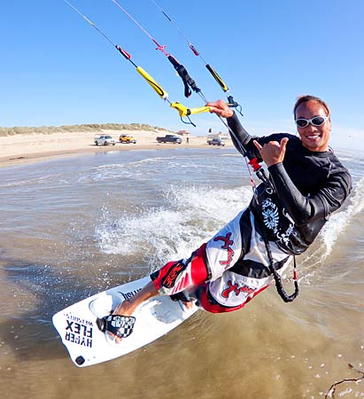 A websitre has been set up to help Kinsley ThomasWong who was seriously injured in a kitesurf accident in July.