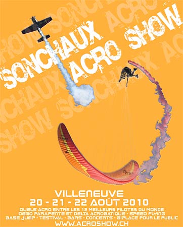 Sonchaux acro show 2010 poster