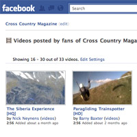 All XC360 films can be seen on Cross Country's Facebook page
