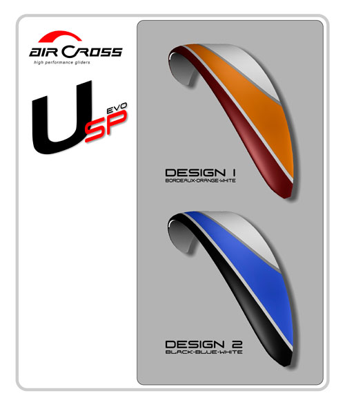 Aircross-U-Sport-EVO serial class lightweight paraglider