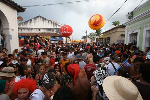 One of the stills images of the Olinda Carnival, Brazil, from Ed Ewing's award-wining slideshow