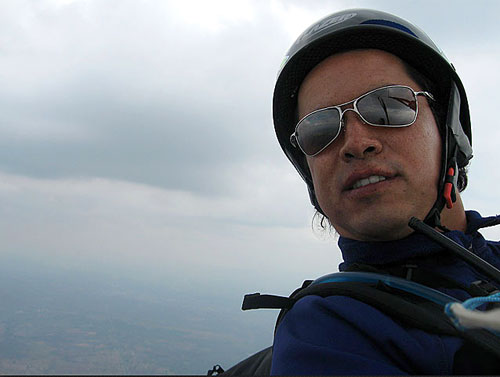 Ecuador pilot Juan Carlos Moran Reinoso flew his Niviuk Peak 2 to a new national record. Photo: Niviuk.com 