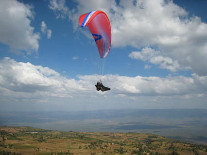 Skywalk's Join't2, setting records in Kenya's Kerio valley.