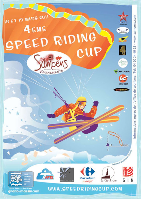 Samoens speed riding cup 2011 poster