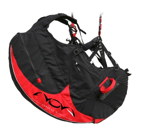 Nova's first paragliding harness, the N-10