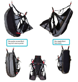 Escape's new speedflying harness, the Smart