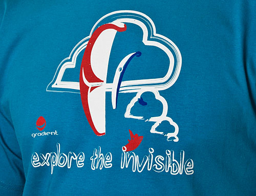 Gradient's new Explore the Invisible T-shirt
