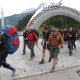 8am, and they're off! The first Bordairline race of 2011 leaves Werfenweng near Salzburg on 14 May