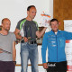 The winners' podium. L-R: Max Mittmann, Thomas Hofbauer, Chrigel Maurer. Photo: Petra Bewertung, www.bordairline.com