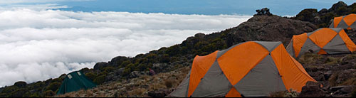 High camp on Kilimanjaro. Photo: www.kili20twelve.com