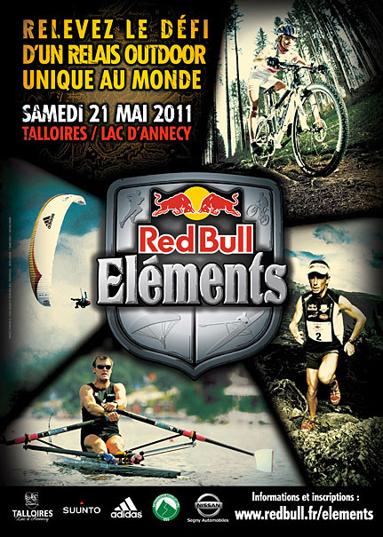 Red Bull Elements 2011 poster