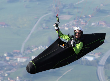 Niviuk's new cocoon competitionparagliding harness: the Drifter