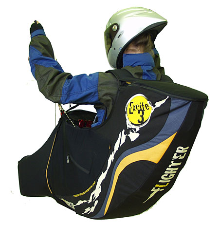 Sky Paragliders' Excite 3 performance harness