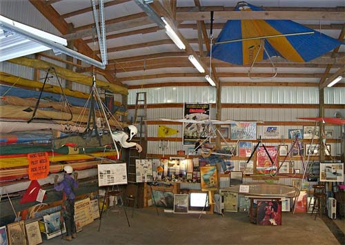 Ken de Russy's hang gliding museum in Anacortes, washington
