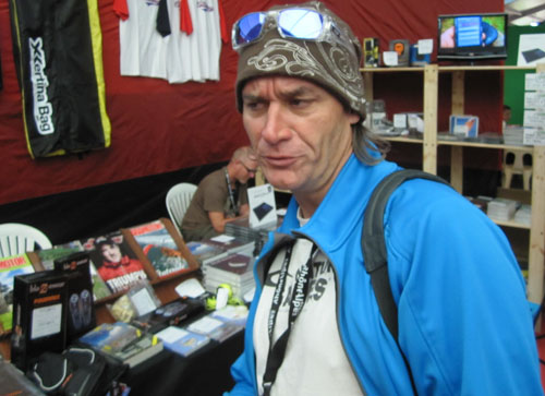 Philippe Broers, the Paragliding World Cup Association's in-house movie maker