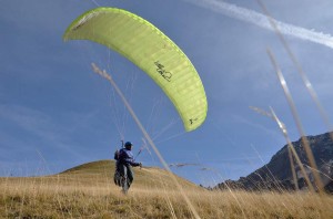Little Cloud's new mountain paraglider, the Kagoo