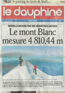 Mont Blanc is 4810m